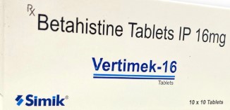 Vertimek 16mg Tablet 10s