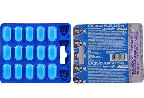 Crocin Advance 650mg Tablet 15s