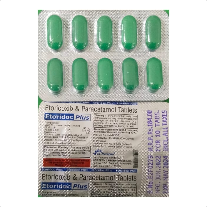 Etoridoc Plus Tablet 10 S