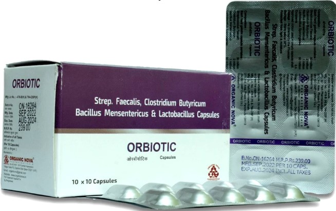 Orbiotic capsule 10s