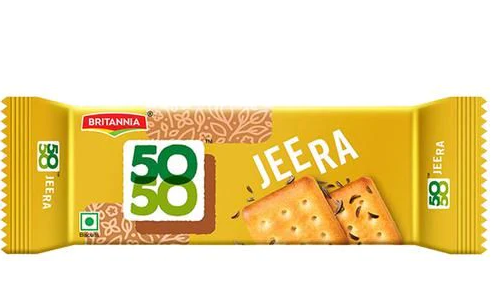 Britannia 50-50 Jeera Masti Biscuits 76gm 1s