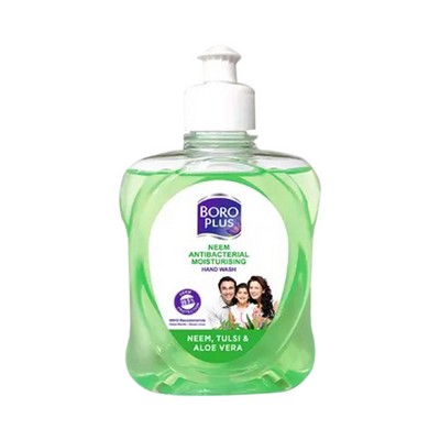 BORO PLUS LIQUID HAND WASH NEEM+ALOVEARA 750 ML