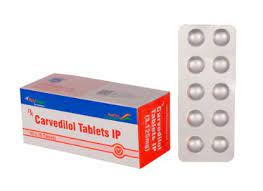 Carvedilol 3.125mg Tablet 10s