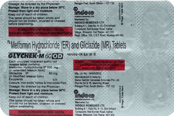 Glychek-M OD Tablet
