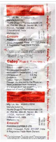 Galop Plus 0.5mg/5mg Tablet
