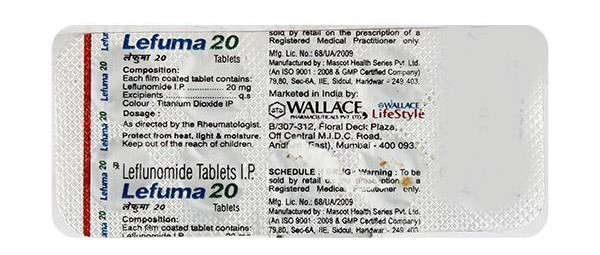 Lefuma  20mg Tablet 10s