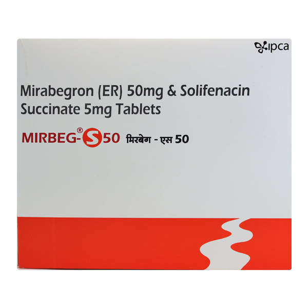 Mirbeg S 50mg Tablet ER 10s