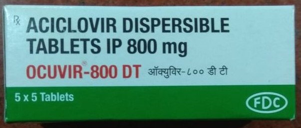 Ocuvir 800 DT Tablet 5s