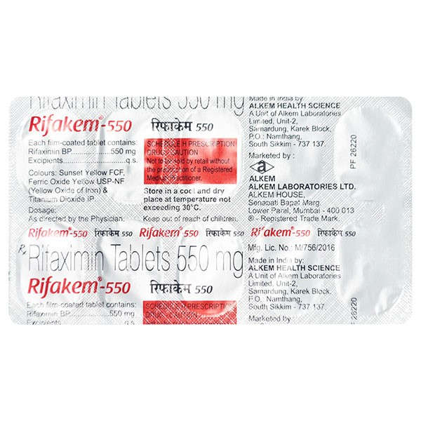 Rifakem 550 Tablet