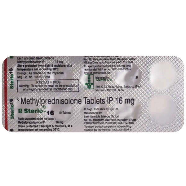 Sterio 16mg Tablet 10s