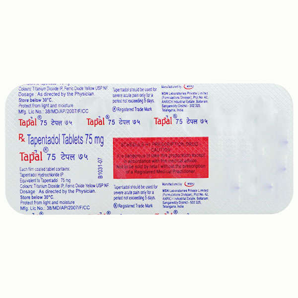 Tapal 75mg Tablet 10s