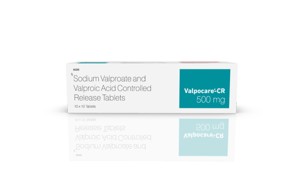 Valpocare 500mg Tablet CR 10s