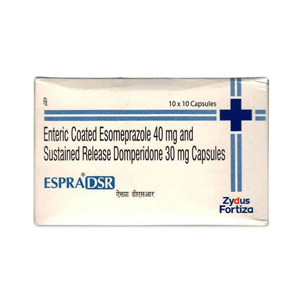 Espra D 30mg/40mg Capsule SR 10s