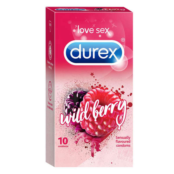 Durex Wild Berry Condom 10s