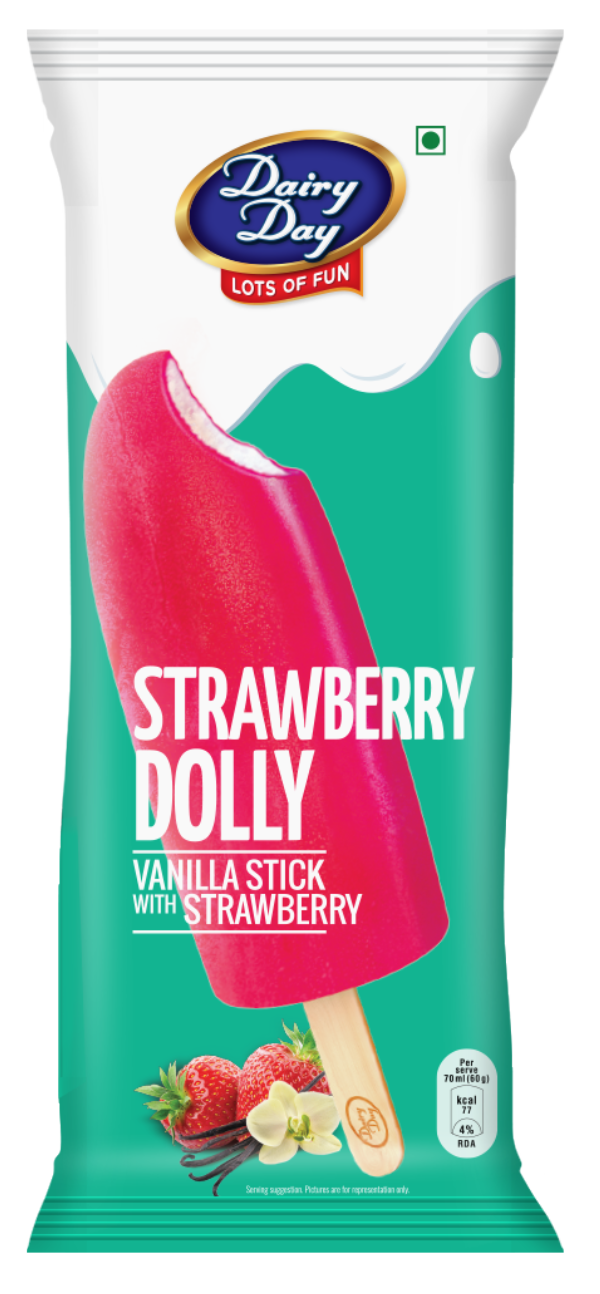 Dairy Day Strawberry Dolly 70ml