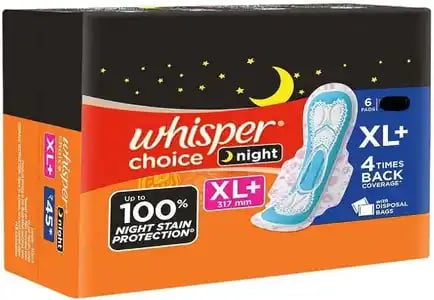 Whisper Choice Night Xxl 6s