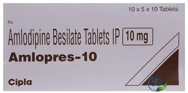 Amlopres 10 Tablet 10s