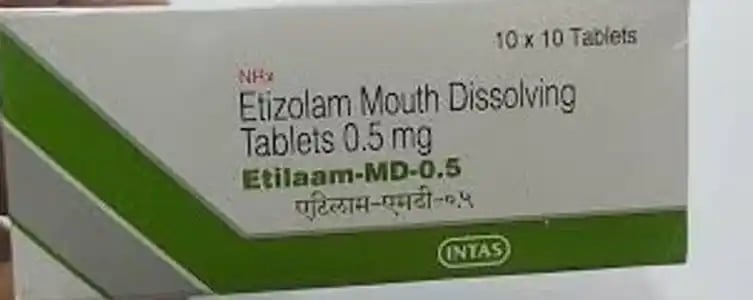 Etilaam 0.5mg Tablet MD 10s