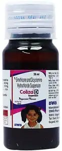 Coliza D 10mg/40mg Suspension 30ml
