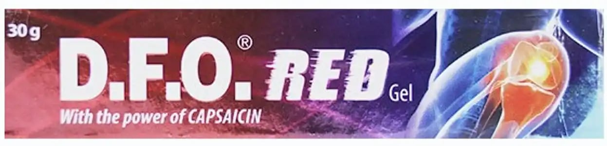 DFO Red Pain Relief Gel 30gm
