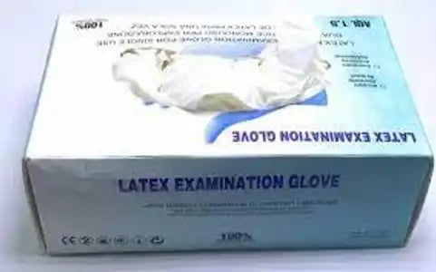Latex Examination Gloves 1s
