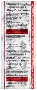 Metopil AM 5mg/50mg Tablet ER 10s