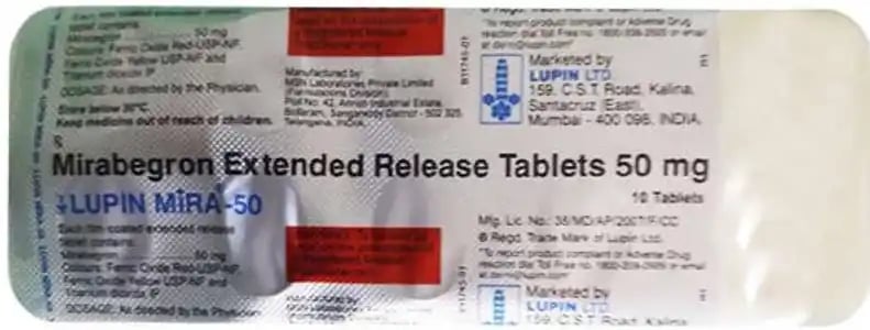 Mira 50mg Tablet 10s