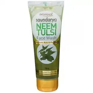 Patanjali Ayurveda Saundraya Neem & Tulsi Face Wash 100gm