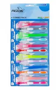 Pigeon Soft Brush And Tongue Cleaner combipack 1s