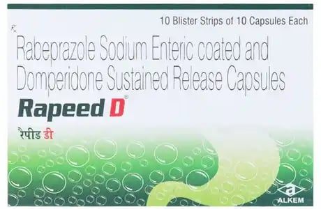 Rapeed D 10mg/20mg Capsule 10s