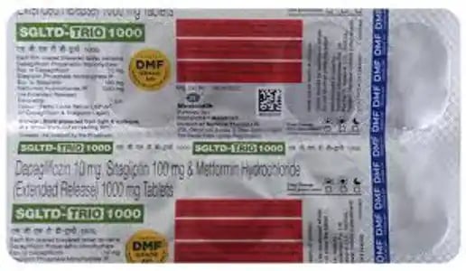 Sgltd Trio 1000mg/100mg/10mg Tablet 10s