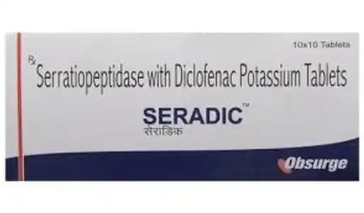 Seradic Tablet 10s