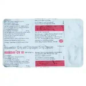 Roseday CV 10mg/75mg Capsule 10s