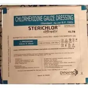 Sterichlor Dressing Gauze  10cm X 30cm 1s