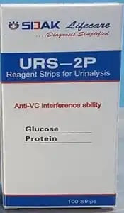 URS 2P Test Strips 100s