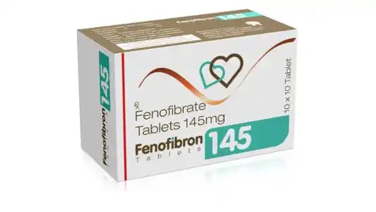 Fenofibron 145gm Tablet 10s