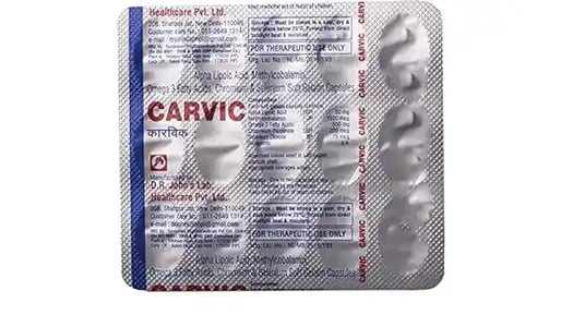 Carvic  Soft Gelatin Capsule 15s
