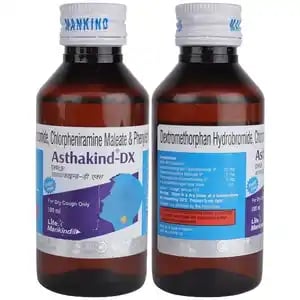 Asthakind DX Syrup Sugar Free 60ml