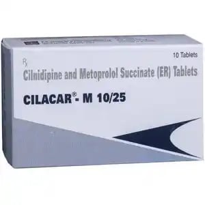 Cilacar M 10mg/25mg Tablet ER 10s