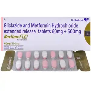 Reclimet XR 60mg/500mg Tablet 14s