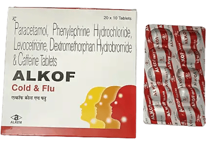 Alkof Cold & Flu Tablet 10s
