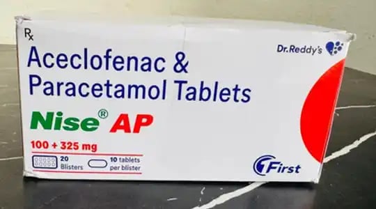 Nise AP 100mg/325mg Tablet 10s