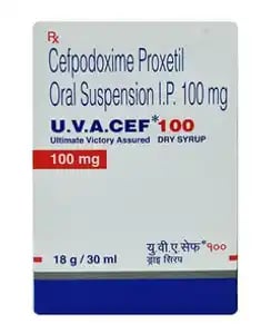 Uva Cef 100mg Tablet DT