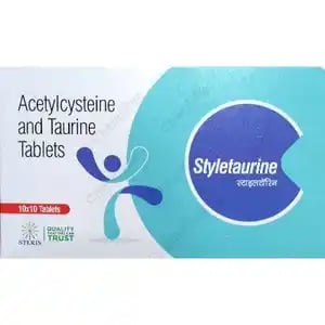 Styletaurine 500mg/150mg Tablet 15s