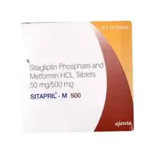 Sitapril M 50mg/500mg Tablet 15s