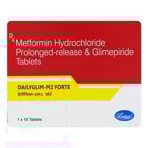 Dailyglim M Forte 2mg/1000mg Tablet SR