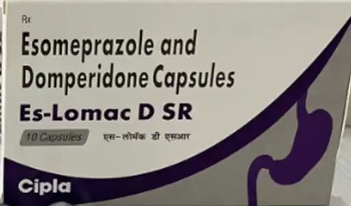 ES Lomac D 30mg/40mg Capsule  SR 10s