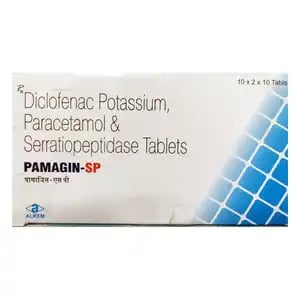 Pamagin SP 50mg/325mg/10mg Tablet