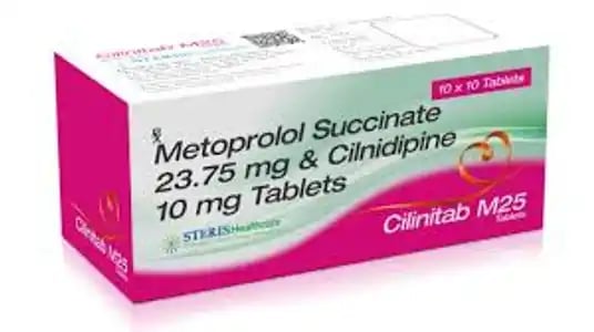 Cilinitab M 25mg/10mg Tablet 10s