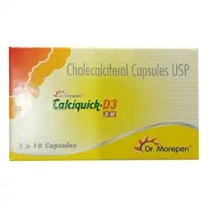 Calciquick D3 2K Capsule 10s